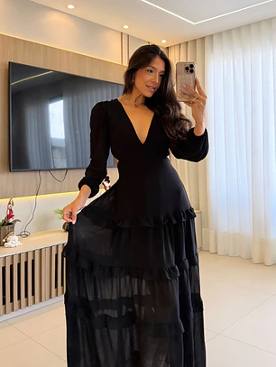 Vestido Jose María Negro 🖤