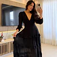Vestido Jose María Negro 🖤 - Miniatura 1