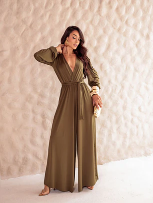 Enterito Elena Verde Oliva - Elegancia y Comodidad e