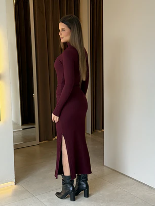Vestido Bruna Marsala