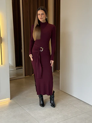 Vestido Bruna Marsala