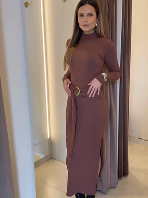 Vestido Bruna Marrón