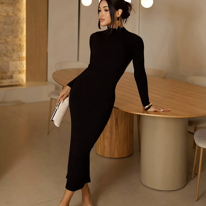 ​🖤 VESTIDO ECLIPSE: La definición de elegancia audaz 1