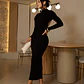 ​🖤 VESTIDO ECLIPSE: La definición de elegancia audaz - Miniatura 3