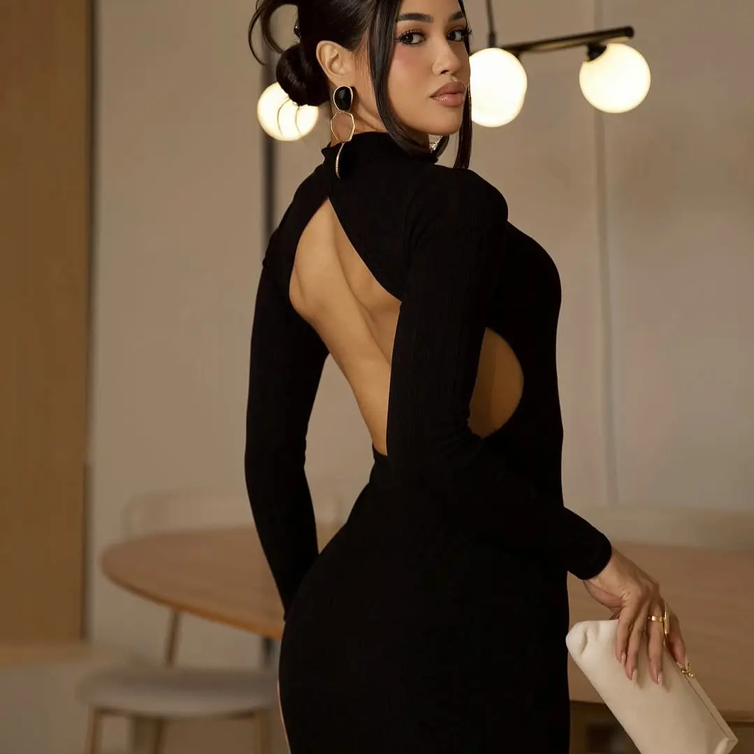 ​🖤 VESTIDO ECLIPSE: La definición de elegancia audaz 4