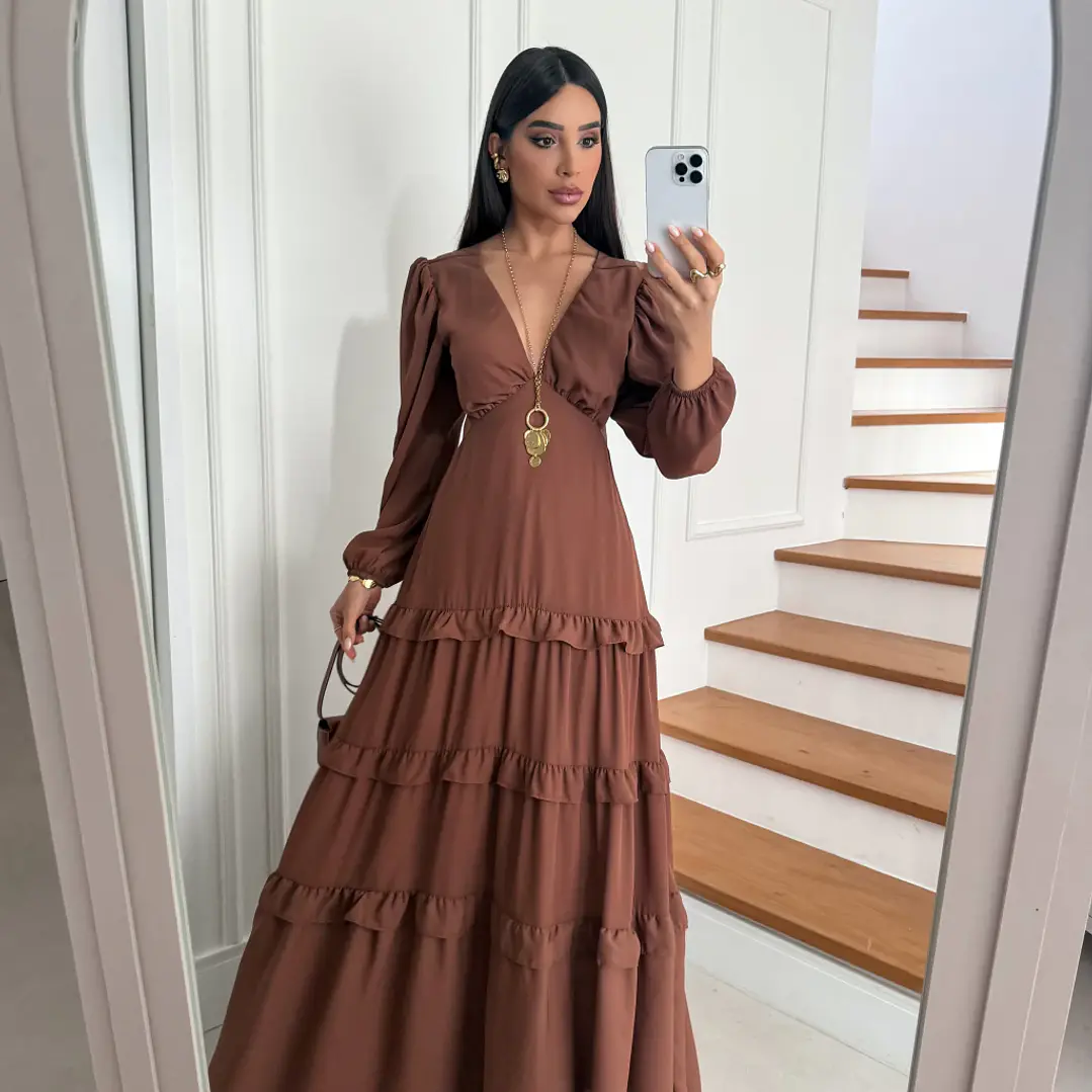 Vestido Jose María Chocolate 🤎 1