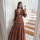 Vestido Jose María Chocolate 🤎 - Miniatura 1