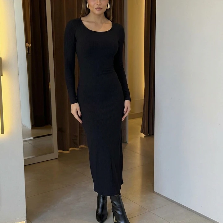 Vestido Malú – Vestido Brasilero Elegante para Eventos 1
