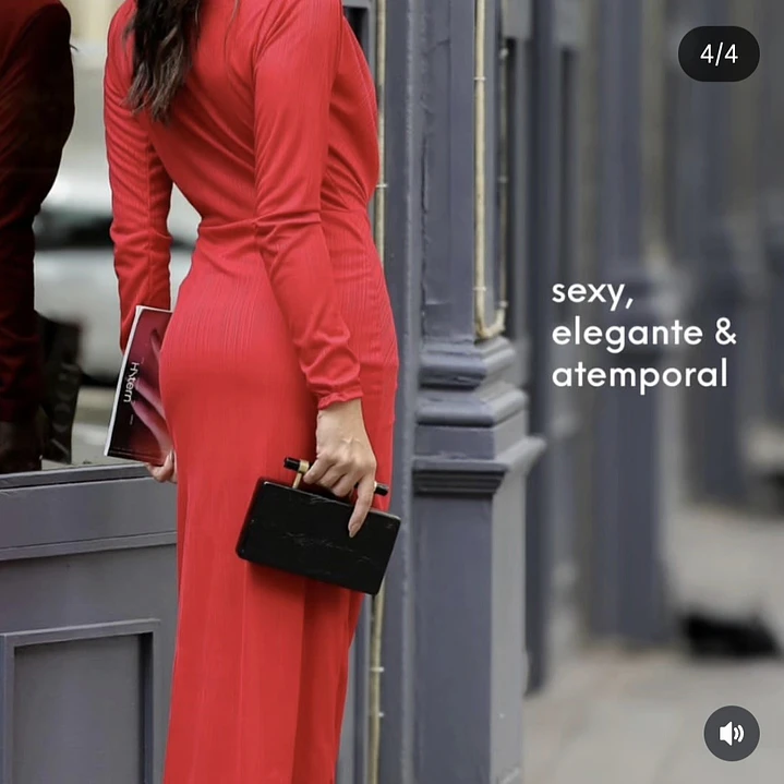 Vestido Thássia Rojo 3
