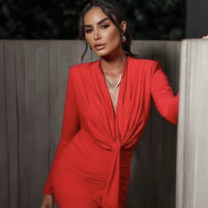 Vestido Thássia Rojo 1