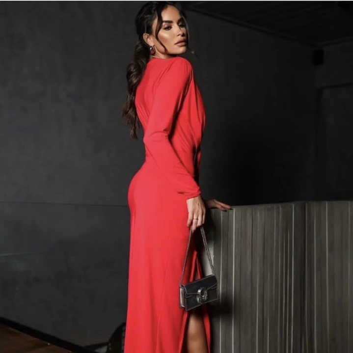 Vestido Thássia Rojo 2