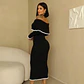 Vestido Mariana - Negro - Thumbnail 2