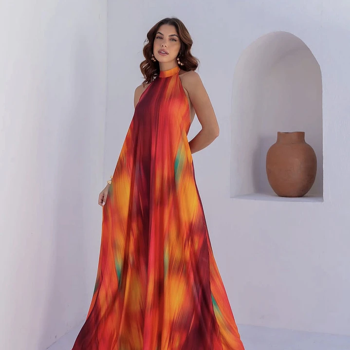 ​Vestido Largo Naiara – Moda Brasileña Exclusiva 🇧🇷 1