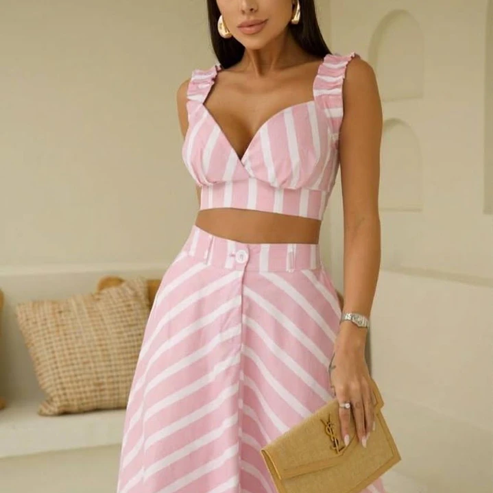 Conjunto Maissa Rosado 💖 2