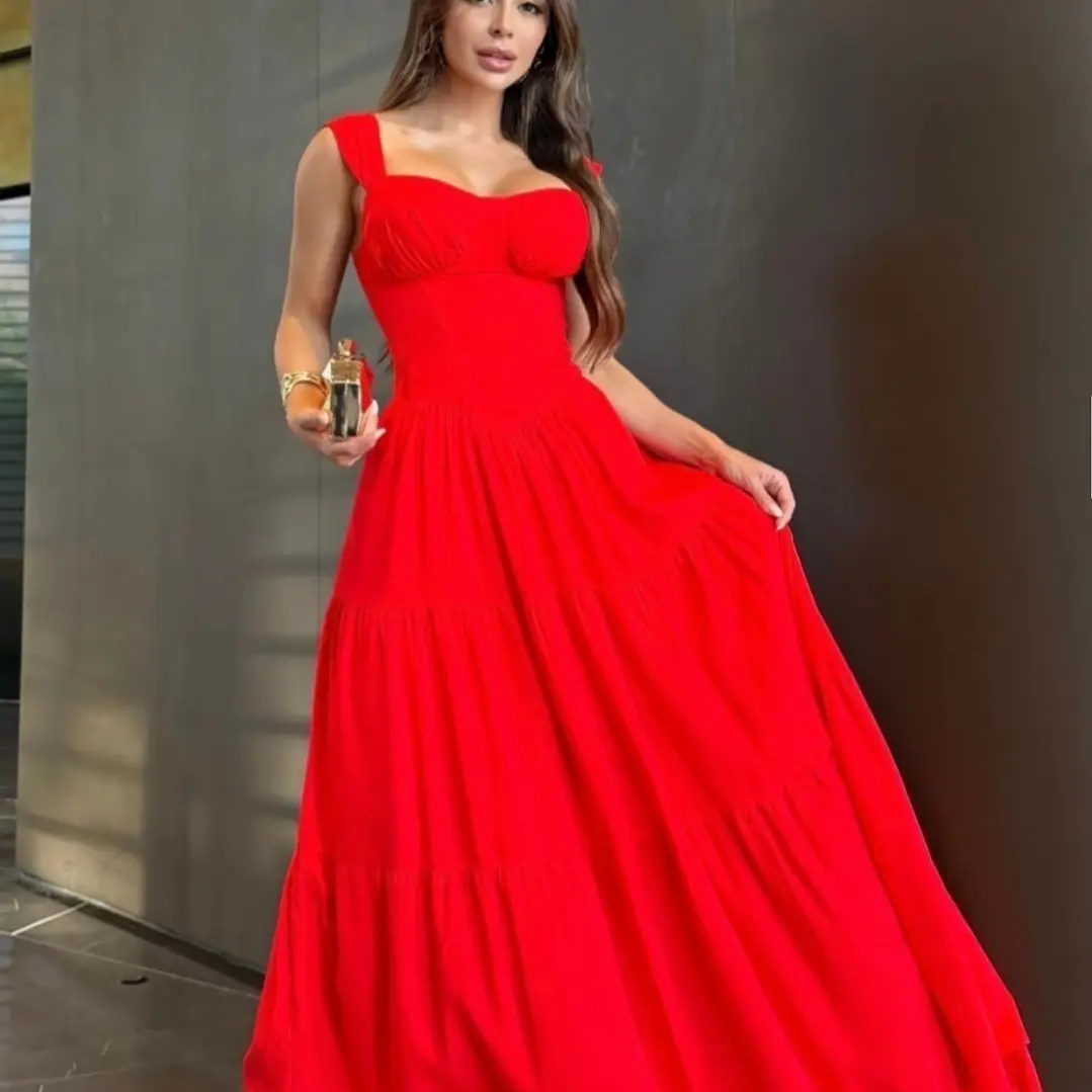 Vestido Larissa Rojo 2