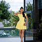 Macaquinho Thaís Amarillo 💛(Vestido+short) - Thumbnail 2