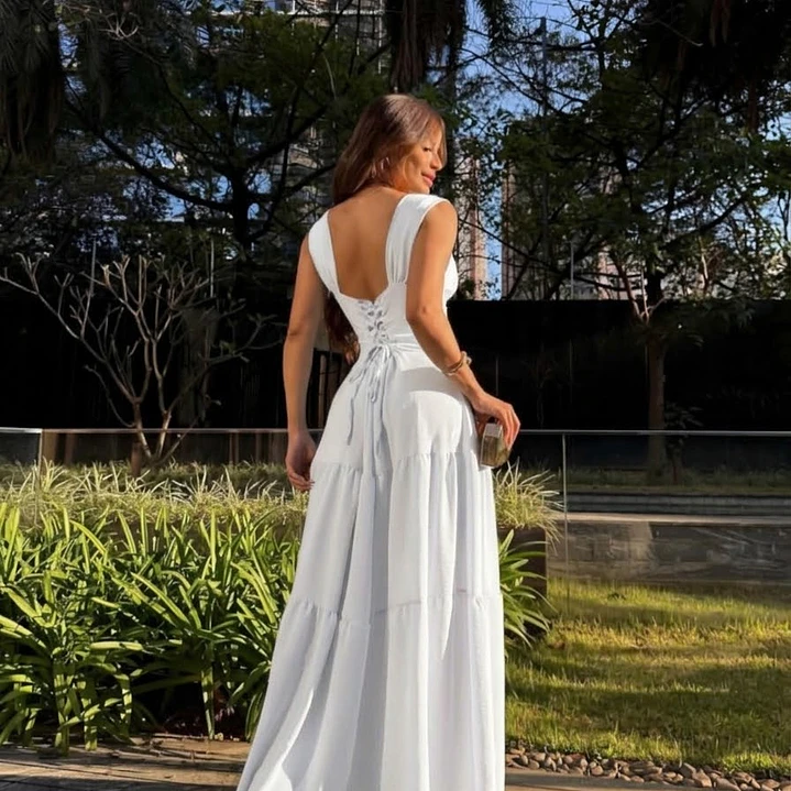 Vestido Larissa Blanco 🤍 2