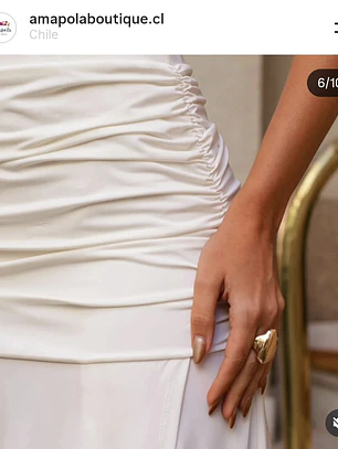 Vestido Bia Blanco 🤍