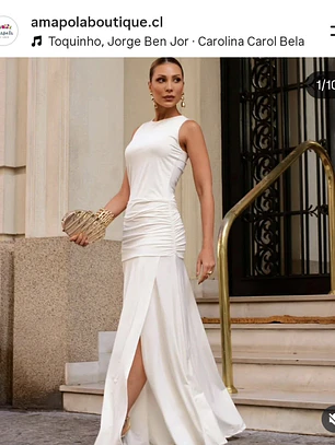 Vestido Bia Blanco 🤍