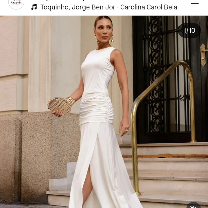 Vestido Bia Blanco 🤍 2