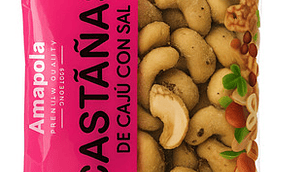 Castañas Cajú Mercado Amapola 60 Gr