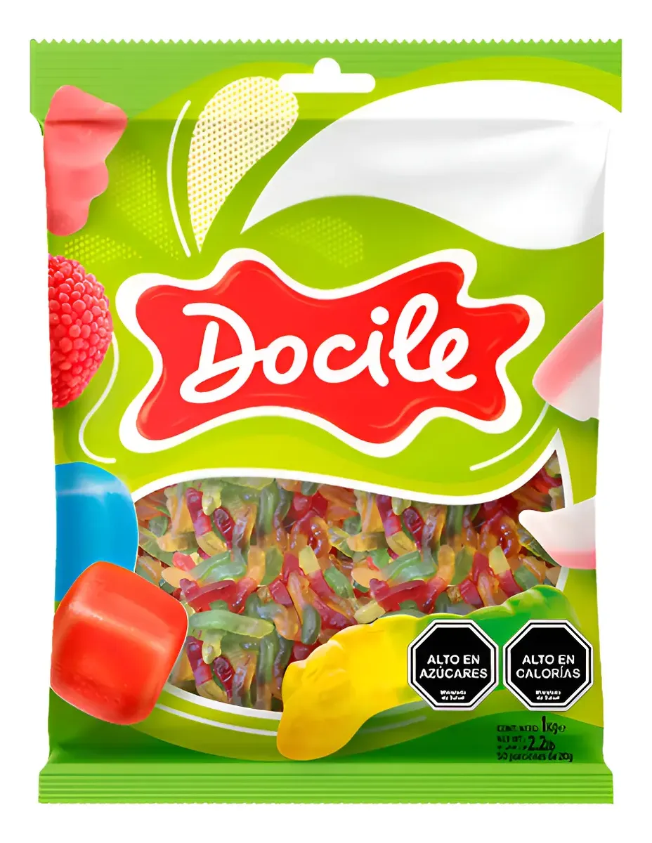 GOMITAS CULEBRAS DULCE KG