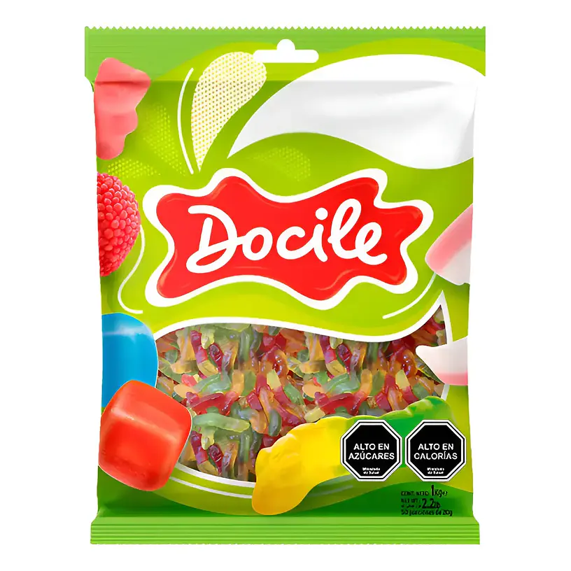 GOMITAS CULEBRAS DULCE KG 1