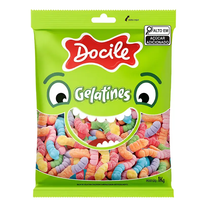 GOMITAS CULEBRAS ACIDAS KG 1