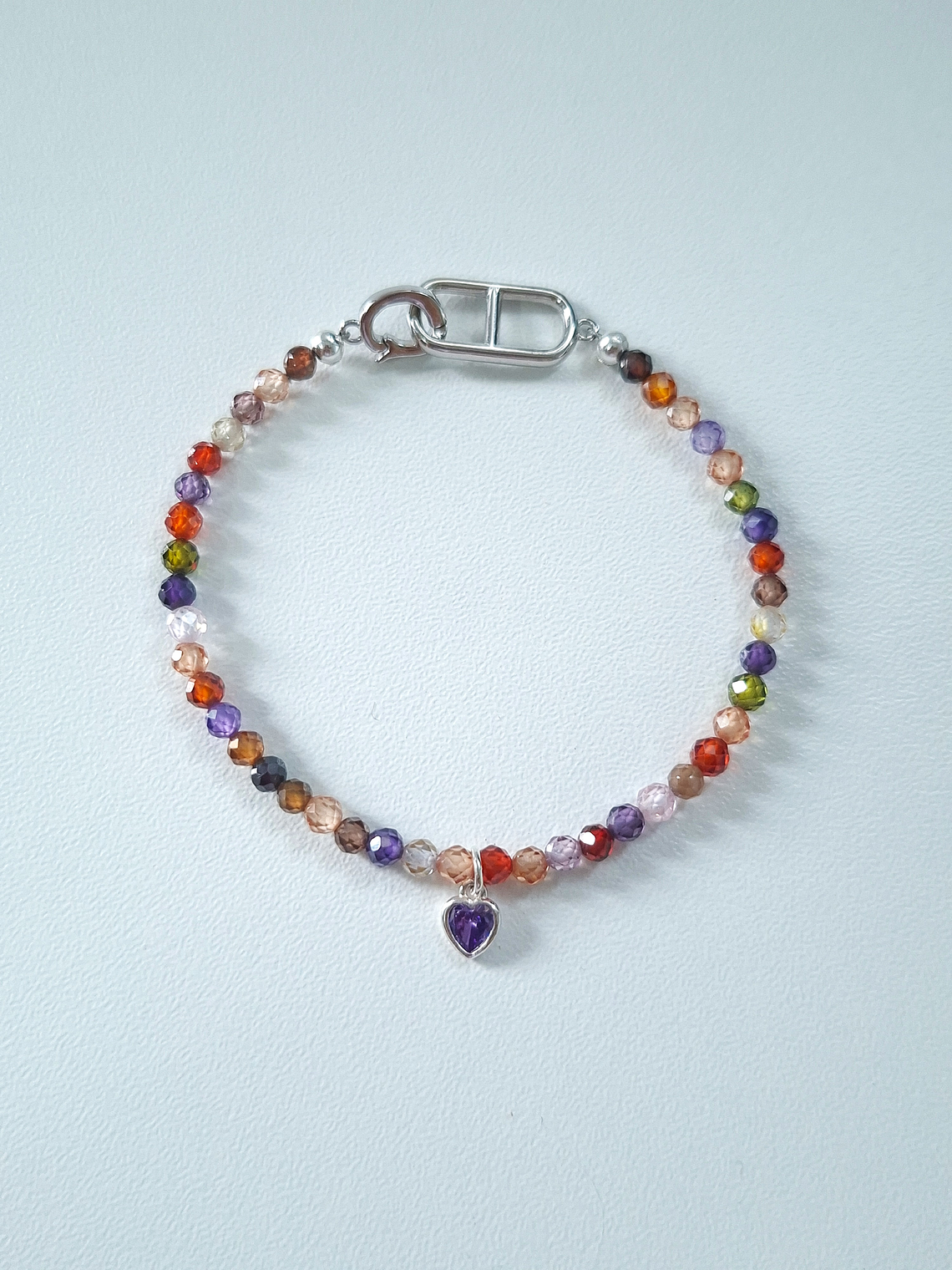 Pulsera Gaia Zircón  1