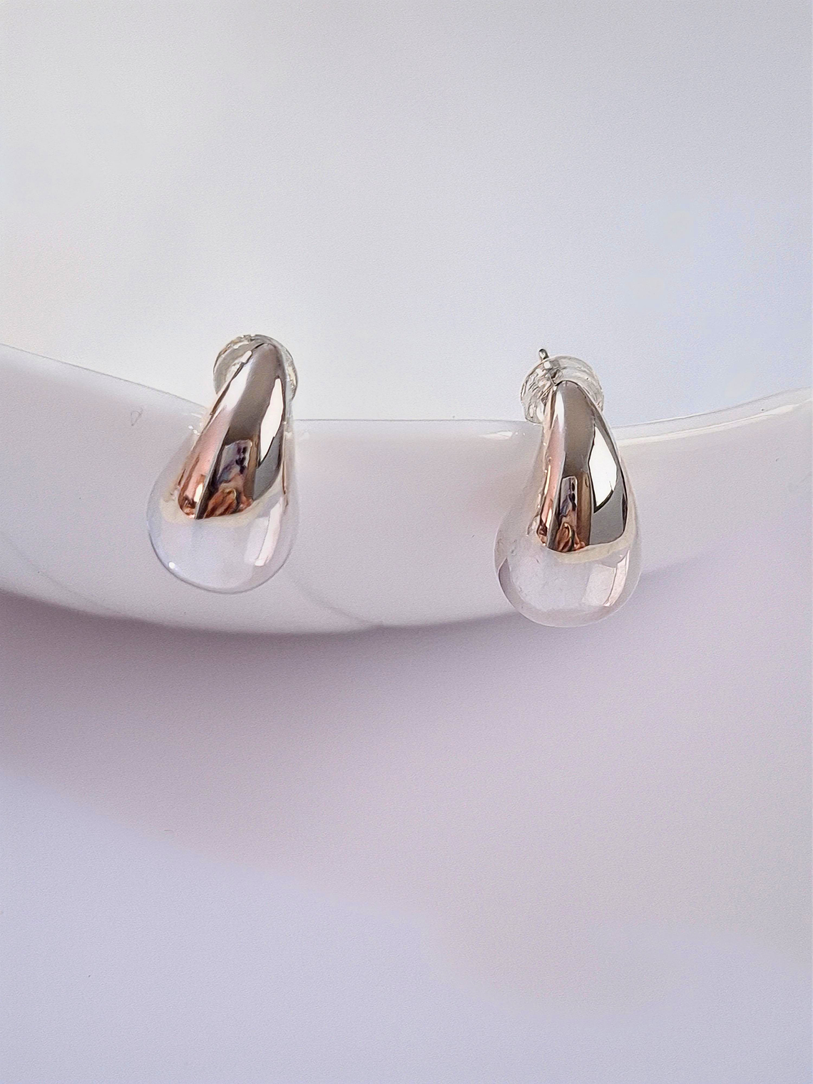 Aretes Clásico Gota 3D 2