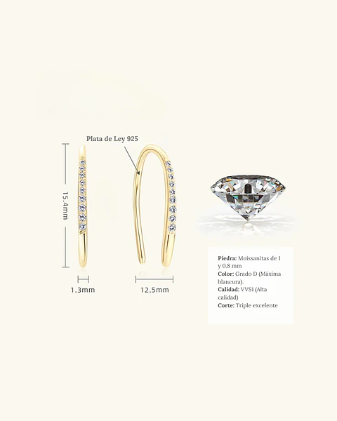 Aretes Luxa Arco