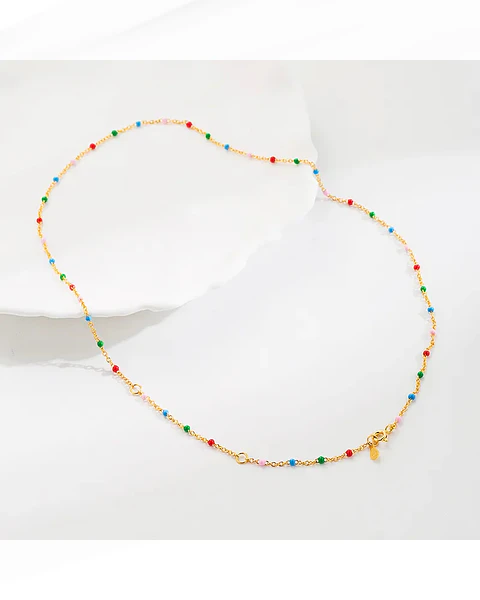 Collar Balines Esmaltados