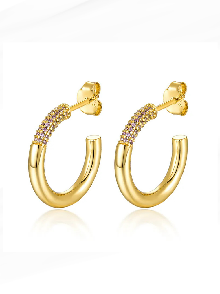 Aretes Shine Hoop 2