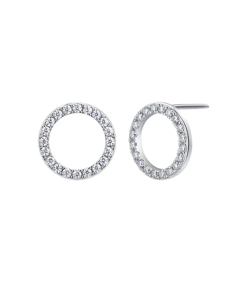 Aretes Círculo Pavé