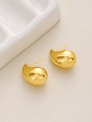 Aretes Clásico Gota 3D