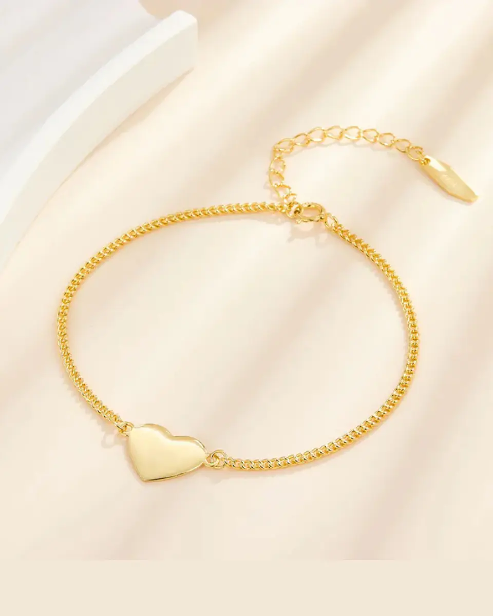 Pulsera Minimal Corazón 2