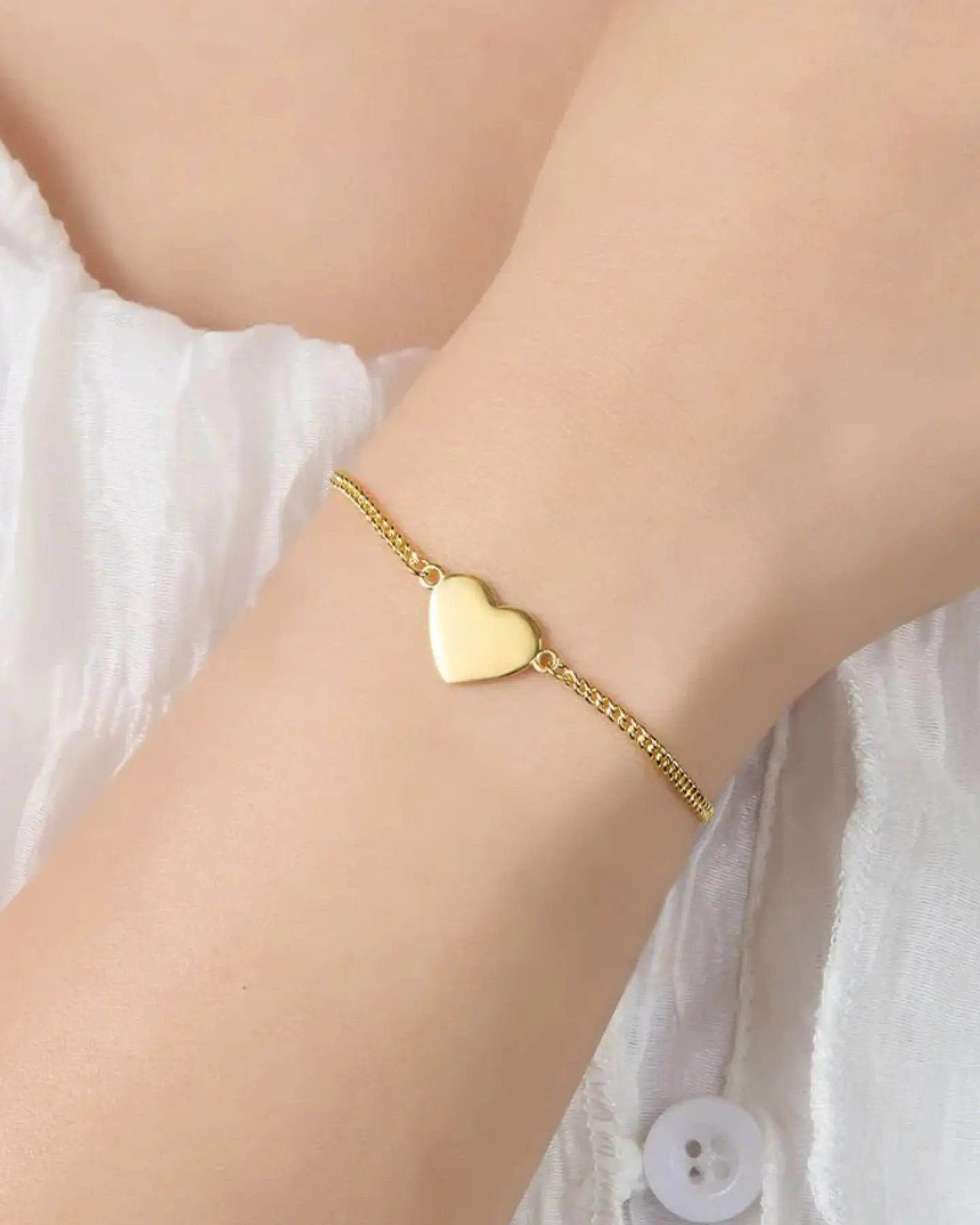 Pulsera Minimal Corazón 3