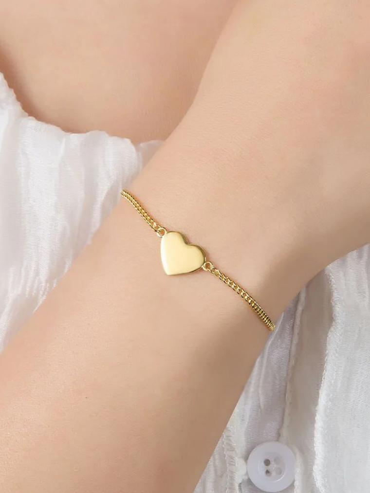 Pulsera Minimal Corazón 3