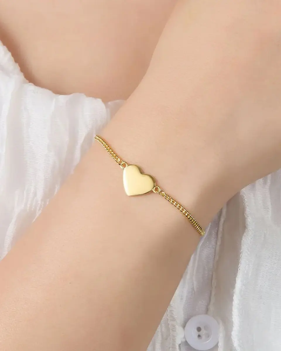 Pulsera Minimal Corazón 3