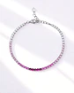 Pulsera Tenis Degradé Rosa - Miniatura 1