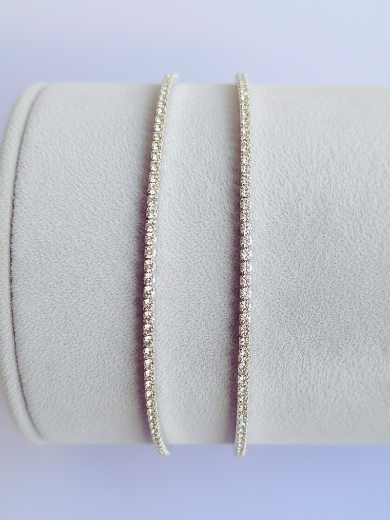 Pulsera Tenis Cristal 1