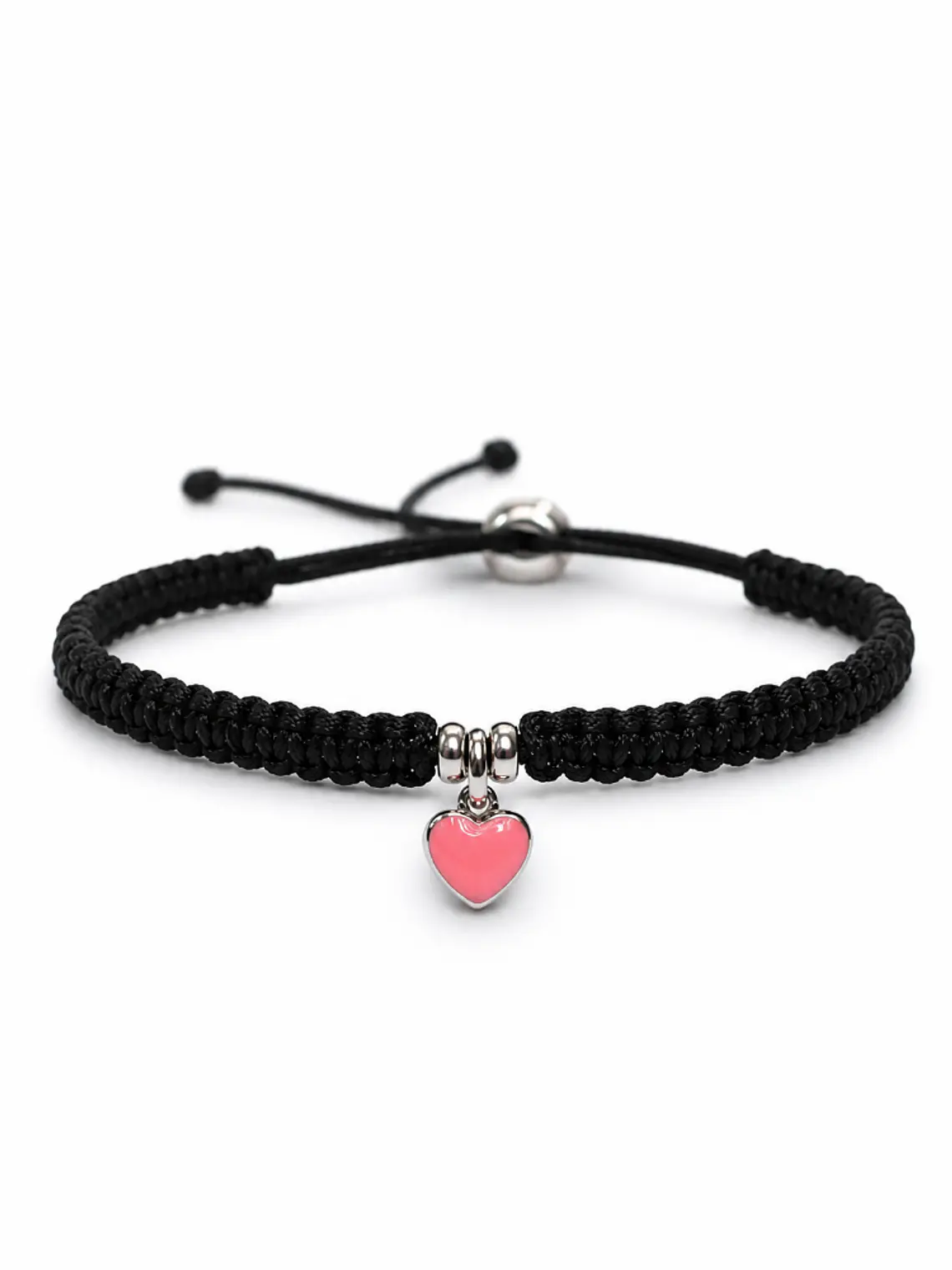Pulsera Corazón Mini en Macramé 1