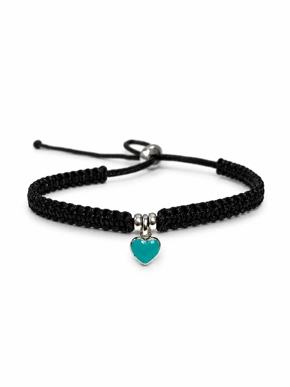 Pulsera Corazón Mini en Macramé 2