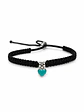 Pulsera Corazón Mini en Macramé - Miniatura 2