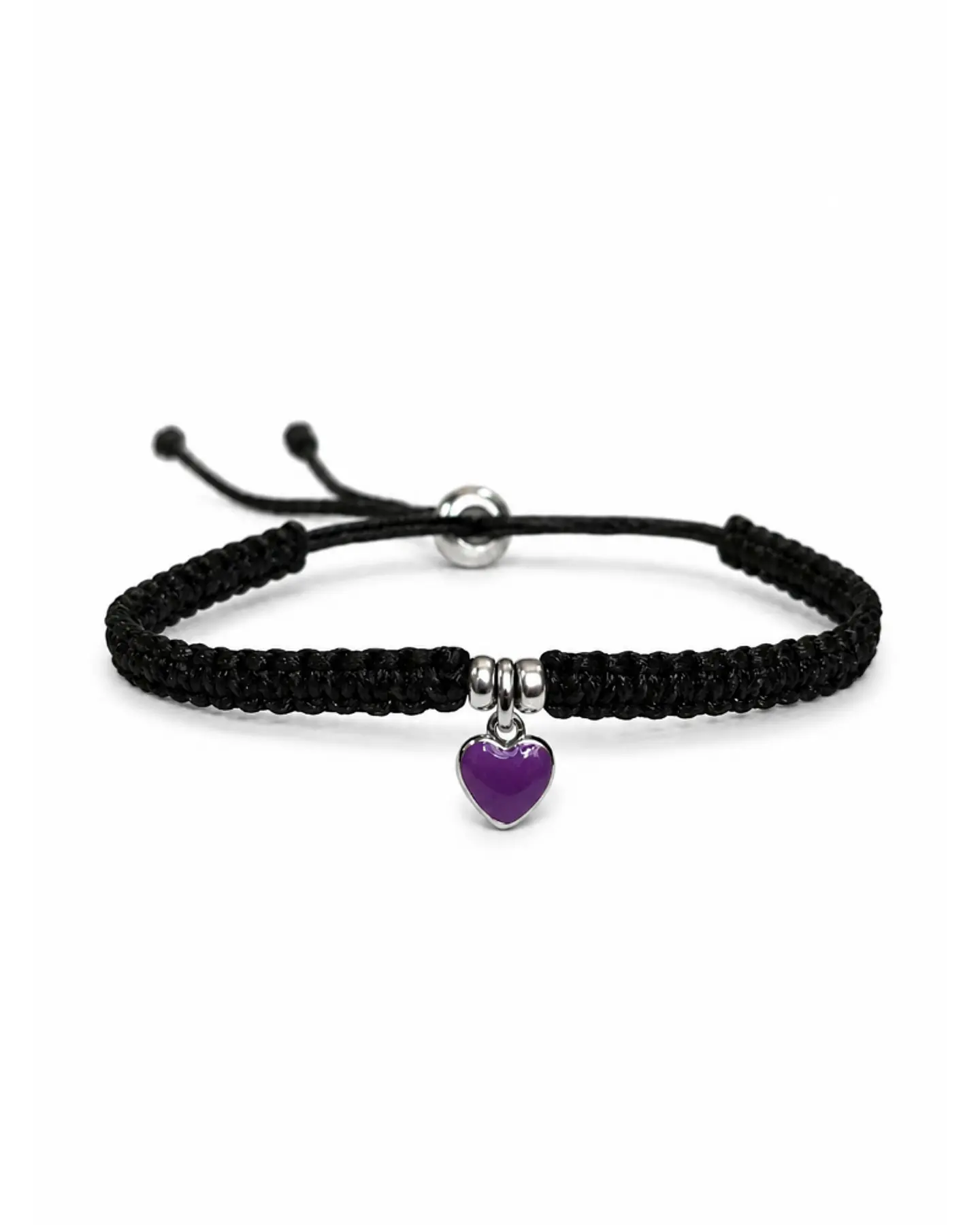 Pulsera Corazón Mini en Macramé 3