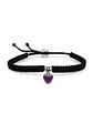 Pulsera Corazón Mini en Macramé - Miniatura 3
