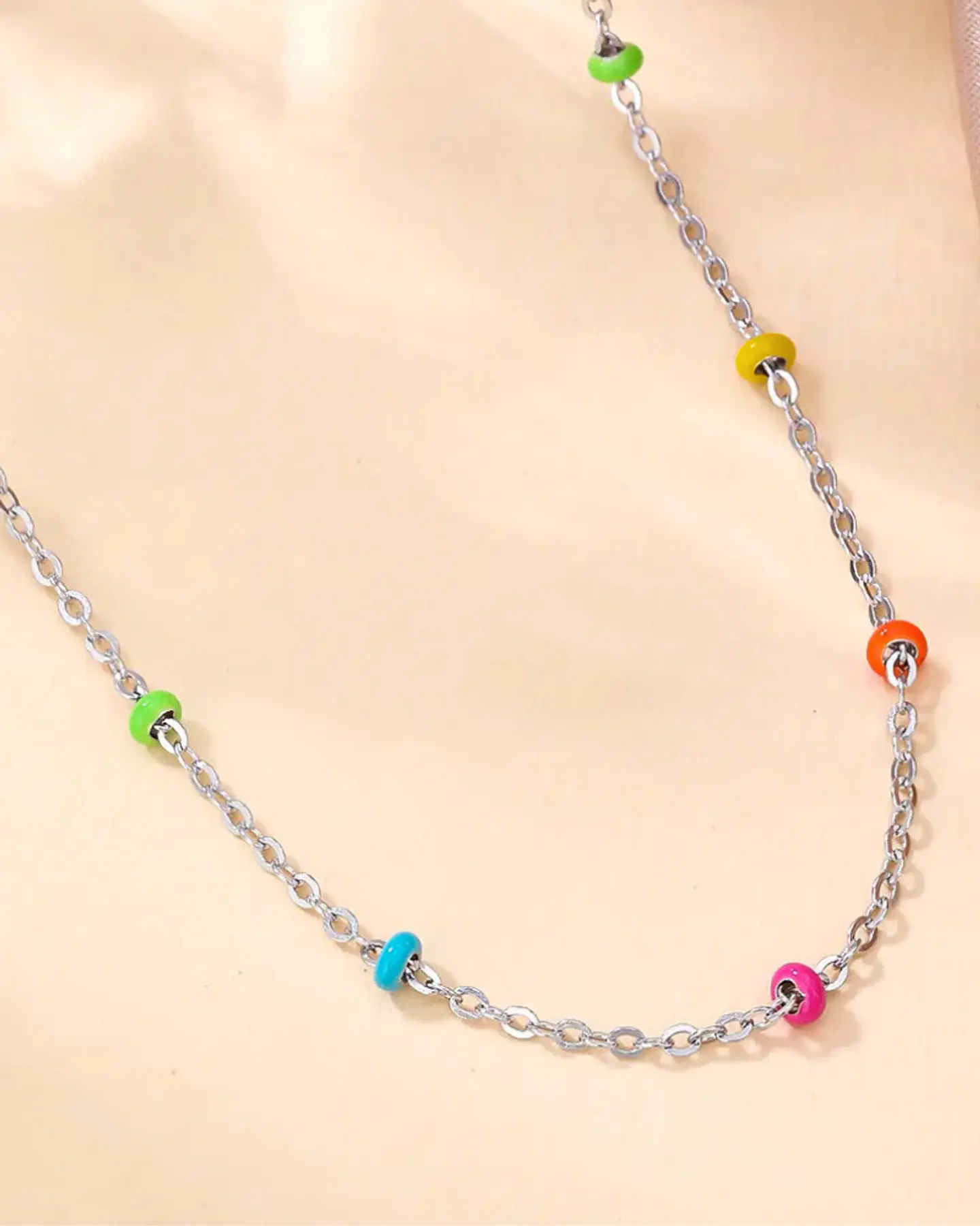 Collar Aros Esmaltados 2