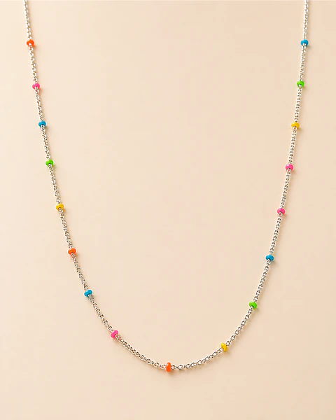 Collar Aros Esmaltados