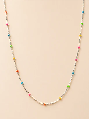Collar Aros Esmaltados