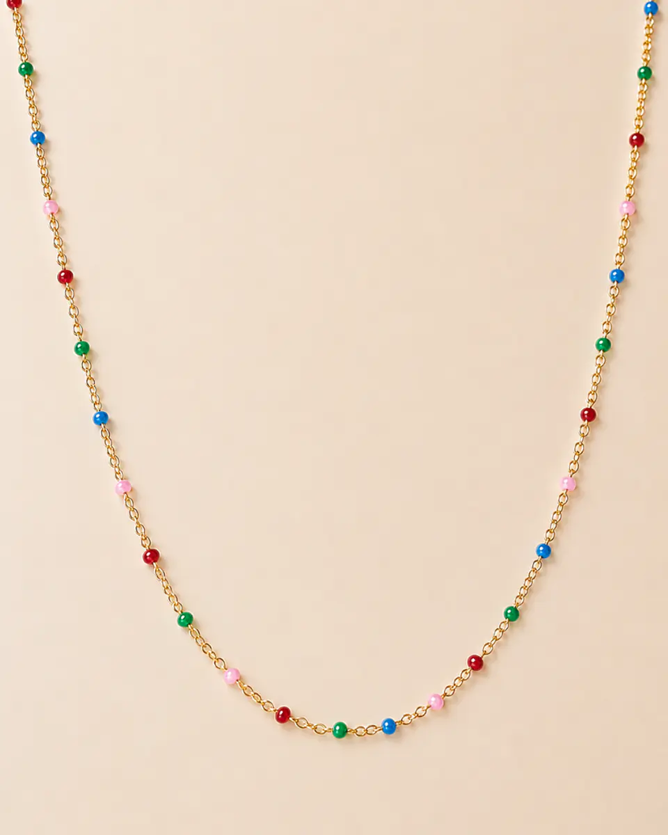 Collar Balines Esmaltados 1